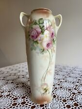 Antique Hand Paint Porcelain Vases picture