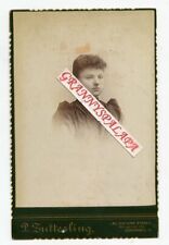 Cabinet Photo - Cincinnati Ohio Lady, short curly bangs - Zutterling Studio,  picture