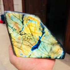1025g Natural Labradorite Quartz Crystal Mineral Spectrolite Healing picture