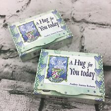 A Hug For You Today Audrey Jean Roberts Inspirational Mini Notecards 2 Boxes  picture