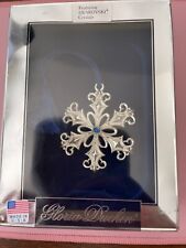 Gloria Duchin Swarovski Crystal snowflake ornament in box picture