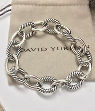 David Yurman 9.8mm Oval Link Chain, Cable  Bracelet in Sterling Silver picture