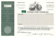 Floating Point Systems, Inc. - 1981 Specimen Stock Certificate - Specimen Stocks picture