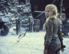 Freya Allan The Witcher Signed 10x8 Photo AFTAL#217 OnlineCOA picture