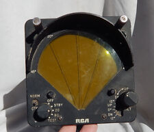 Civilian & Military Aircraft Pilot's RCA Weather Radar Scope Type AVQ-47 picture