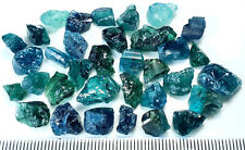 90 Carats Beautiful Blue Color Tourmaline Rough Grade Good Quality Lot from Afgh picture