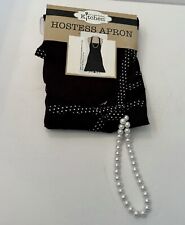 For A Well Dressed Kitchen Hostess Apron Black picture