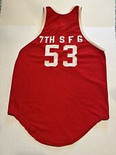 Rare 7th Special Forces Group Basketball Jersey 1960’s Sport Memory Bobby Knight picture