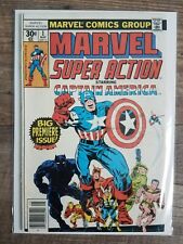 Marvel Super Action #1-#12 (1970s) Comic Books, Cmpl Set, VG Bagged and Boarded picture