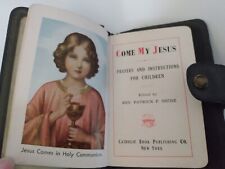 Vintage The Little Catholic Child's Prayer Book 1950's Come My Jesus  picture