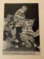 Earl Gros Ray Wilkens Don Estes LSU Tigers 1961 S&S Football Pictorial CO Panel picture
