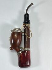 Antique Bavarian Style Wooden Hunters Pipe picture