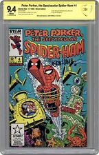 Peter Porker the Spectacular Spider-Ham #4 CBCS 9.4 SS Larry Hama 1985 picture