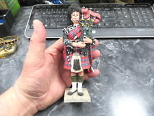 Signed Sculptures All Handmade UK Scottish The Highlander Figurine picture