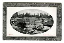 c.1910 SHERWOOD NWP TRAIN DEPOT WILLITS MERCANTILE CO. MENDOCINO COUNTY~POSTCARD picture