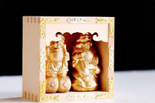 The finest Japanese cypress Gogo Masu ■ Golden Ebisu Daikoku ■ Japanese pottery  picture