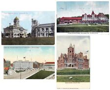 Antique Family Postcards, 1908-1913 - Fla, Ind, Mass, Minn picture