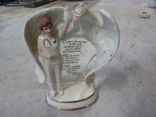 Angel of Caring Porcelain Nurse Figurine 2001 Bradford Exchange 2001 picture