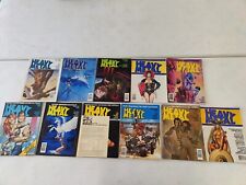 HEAVY METAL MAGAZINE 1983  JAN - DEC LOT of 11 No May Issue CORBEN, WRIGHTSON picture