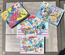 DC Comics Super Powers Lot of 3 Different Floor Puzzle Superman Batman Jaymar picture