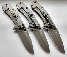 Lot of 3 Kershaw 1555TI Cryo Pocket Knives [0149] picture