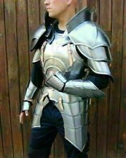 Medieval Handmade Solid Steel Half Body Plated Armor Suit Sca- Larp- Reenactment picture