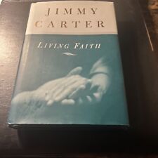 Living Faith By Jimmy Carter Signed By POTUS Jimmy Carter Nice picture