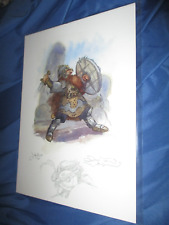 HOBBIT Signed Giclee Print David Wenzel (Lord of the Rings/Dwarf) ORIGINAL ART picture