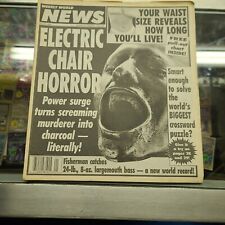 Weekly World News May 21 1996 - Electric Chair Horror  picture