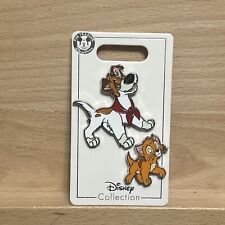 Oliver And Company Dodger and Oliver Disney Parks 2 Pin Set picture
