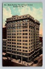 Kansas City MO-Missouri, Rialto Building, Antique, Vintage Souvenir Postcard picture