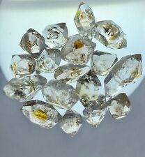 100 Carat. Fluorescent Petroleum Quartz Terminated Crystals lot from Pakistan picture