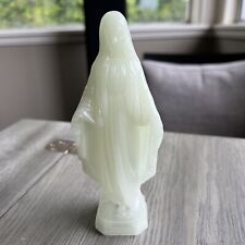 Mary Statue Mother Luminous Virgin Blessed Vintage Madonna Religious Lady picture