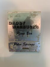 Vintage Daddy Warbucks Gay Bar Matchbook picture
