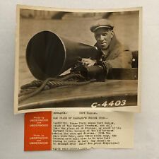 Press Photo Photograph Harvard Rowing Team Coach Haines Underwood and Underwood picture