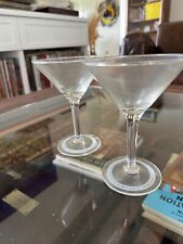 Set of TWO (s) Hennessy Martini Glasses (Hennessey Cognac) picture