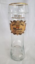Vintage Maders restaurant 100 yr Anniversary 1902- 2002  Beer Glass Boot .5L  picture