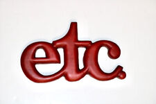 ETC. vintage 1970's wood wall decor picture