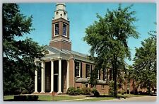 Corinth, Mississippi - View of First Baptist Church - Vintage Postcard picture
