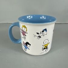Peanuts Gang Snoopy Winter Ice Skating Christmas Big Mug Coffee Tea  picture