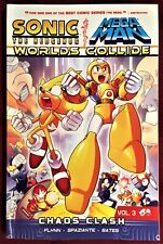 SONIC MEGA MAN COMIC BOOK 2014 WORLDS COLLIDE Vol 3  “Chaos Clash”  Bagged  NEW picture