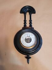 ANTIQUE LATE VICTORIAN WALL BAROMETER AS IS UNKNOWN MAKER picture