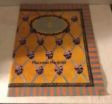 Mackenzie Childs Placemats Portfolio - Examples of Designs Rare - Store Piece picture