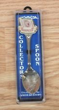 Genuine Smith-Western Collectible Souvenir Washington Silver Tone Spoon **READ** picture