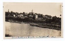 Photograph, 2 1/2 x 4 1/4, Our Bathing Beach in Neillsville, Wis., 1923 picture