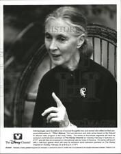 1996 Press Photo Anthropologist Jane Gondall in This I Believe - spa67347 picture
