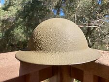 WW1 US Army Military Kelly Combat Helmet M1917A1 Field Gear Equipment picture