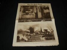 1914 DECEMBER 20 NEW YORK TIMES PICTURE SECTION - YPRES BELGIUM - NP 5608 picture