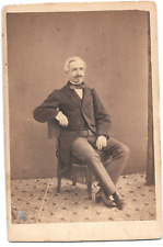 CDV Portrait of Artillery Colonel Auguste SAGLIO circa 1865 Aide Camp CAVAIGNAC picture