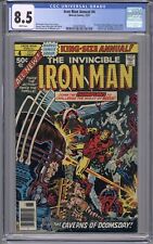 Invincible Iron Man Annual #4 CGC 8.5 VF+ W Champions|MODOK 1977 Marvel Comics picture